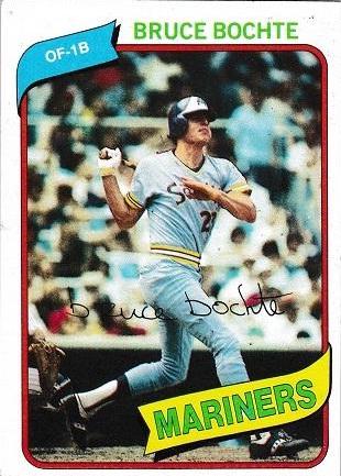 1980 Bruce Bochte #143
