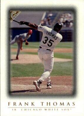 Frank Thomas #45 Baseball Cards 1999 Topps Gallery