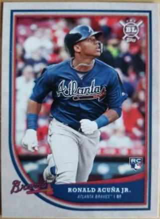 Ronald Acuna #369 Baseball Cards 2018 Topps Big League