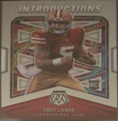 Trey Lance #I-3 Football Cards 2021 Panini Mosaic Introductions