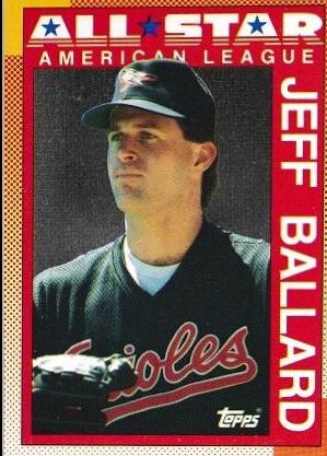 Jeff Ballard #394 Baseball Cards 1990 Topps