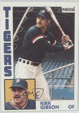 Kirk Gibson #65 Baseball Cards 1984 Topps