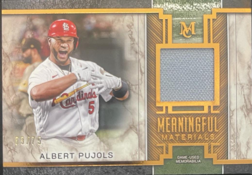 Albert Pujols #MMR-AP Prices | 2025 Topps Museum Collection