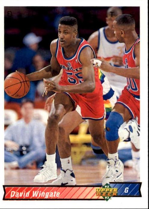 David Wingate #303 Basketball Cards 1992 Upper Deck