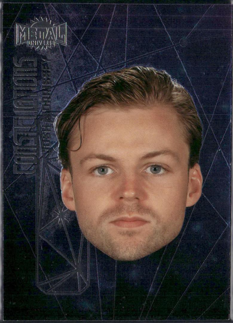 Josh Morrissey #CN-29 Hockey Cards 2023 SkyBox Metal Universe Constellations