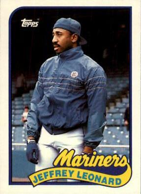 Jeffrey Leonard #72T Baseball Cards 1989 Topps Traded