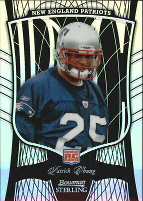 Patrick Chung #19 Football Cards 2009 Bowman Sterling