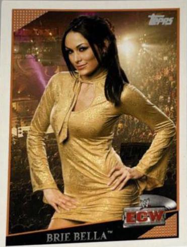Brie Bella #77 Wrestling Cards 2009 Topps WWE