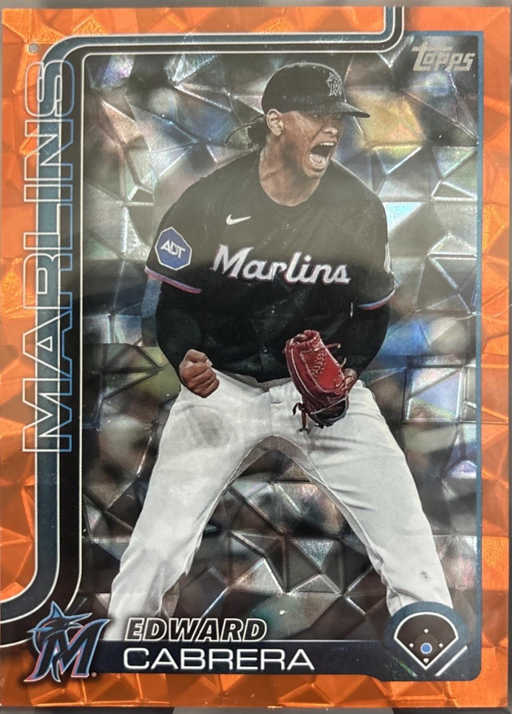 Edward Cabrera [Orange Diamante Foil] #371