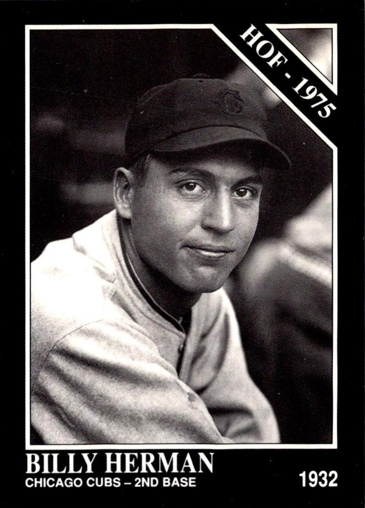 Billy Herman #473 1992 Conlon Collection Baseball