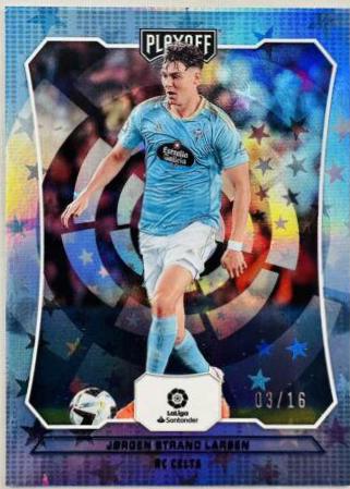 Jorgen Strand Larsen [Blue Astro] #63 Prices | 2022 Panini Chronicles ...