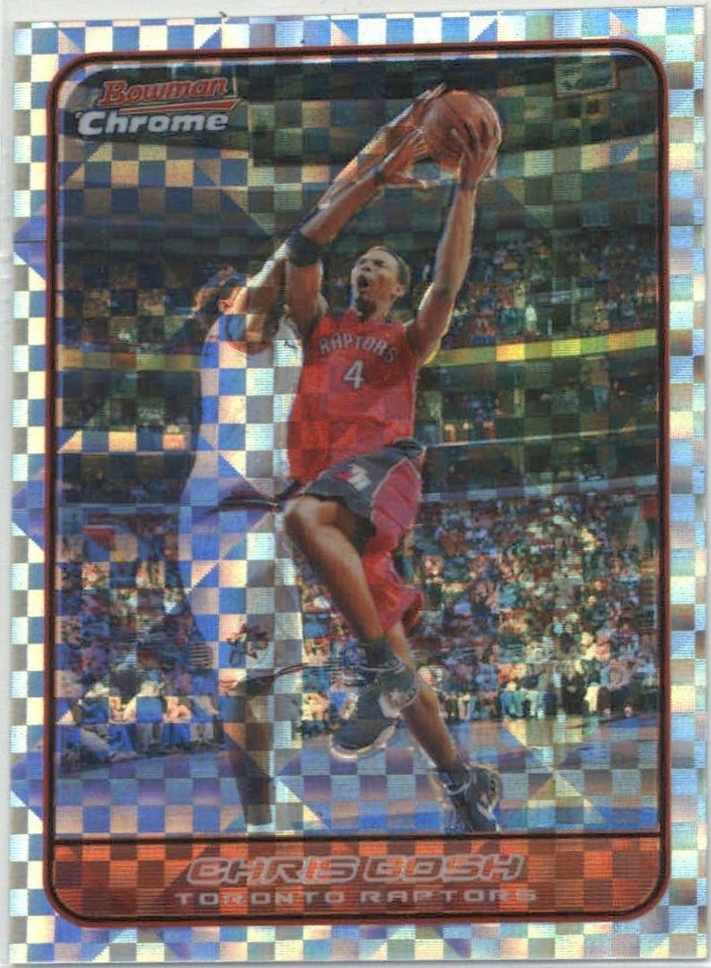 Chris Bosh #15 Basketball Cards 2006 Bowman Chrome
