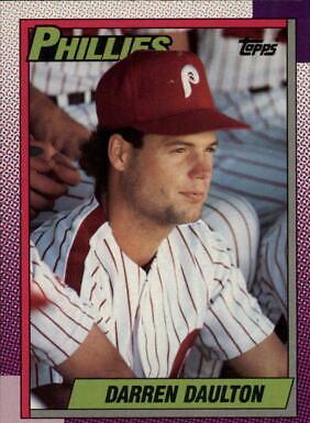 Darren Daulton #542 Baseball Cards 1990 O Pee Chee