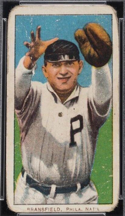 Kitty Bransfield #NNO Baseball Cards 1909 T206 Sovereign 150