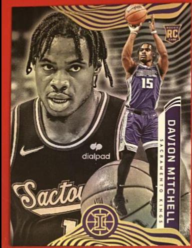 Davion Mitchell #159 Basketball Cards 2021 Panini Illusions