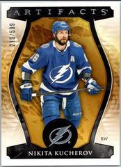 Nikita Kucherov [Material Orange] #125 Hockey Cards 2023 Upper Deck Artifacts Prices