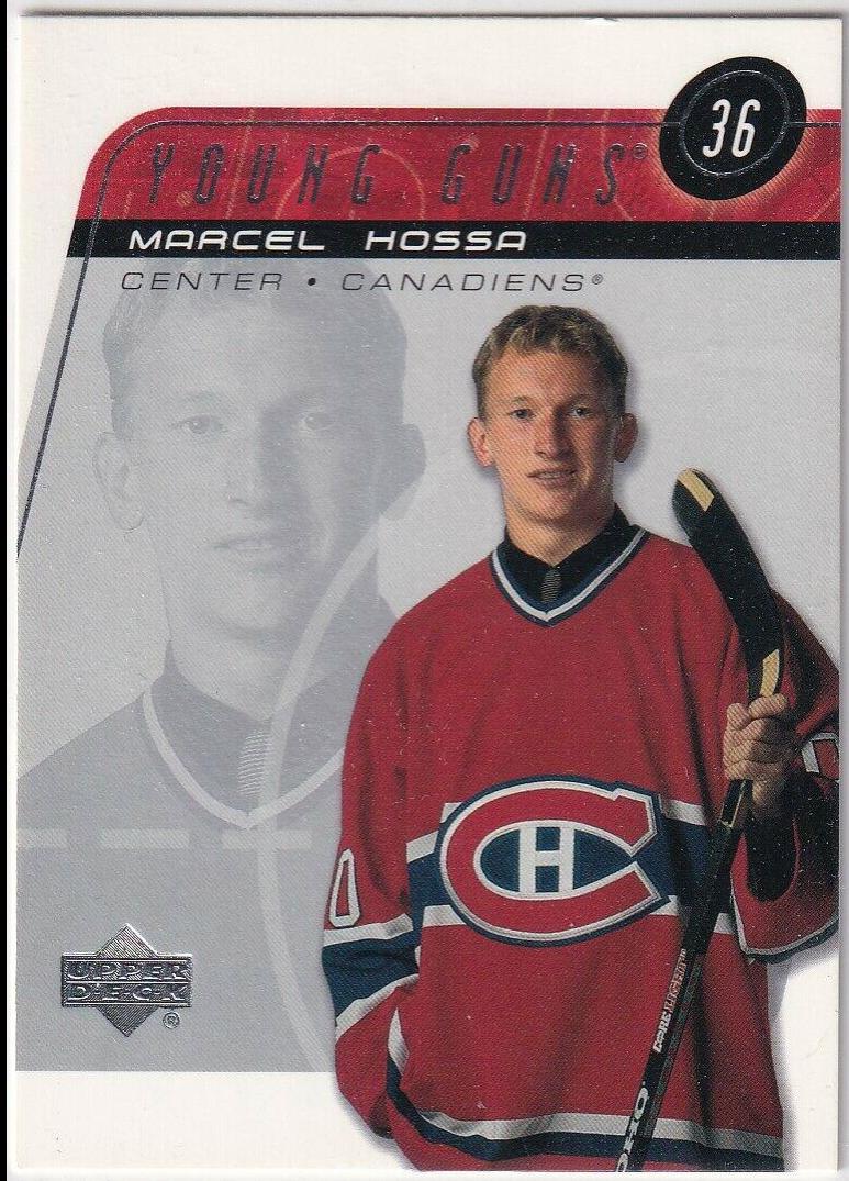 Marcel Hossa #210 Hockey Cards 2002 Upper Deck