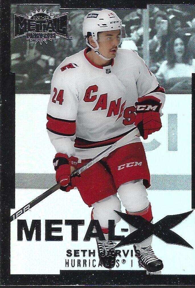 Seth Jarvis #MX-66 Hockey Cards 2021 Skybox Metal Universe X