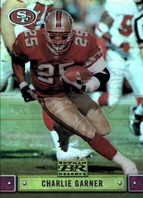 Charlie Garner #50 Football Cards 2000 Bowman Reserve