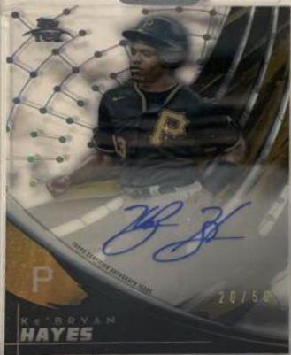 Ke'Bryan Hayes #TEK-KH 2022 Topps Clearly Authentic Baseball Topps Tek Autographs