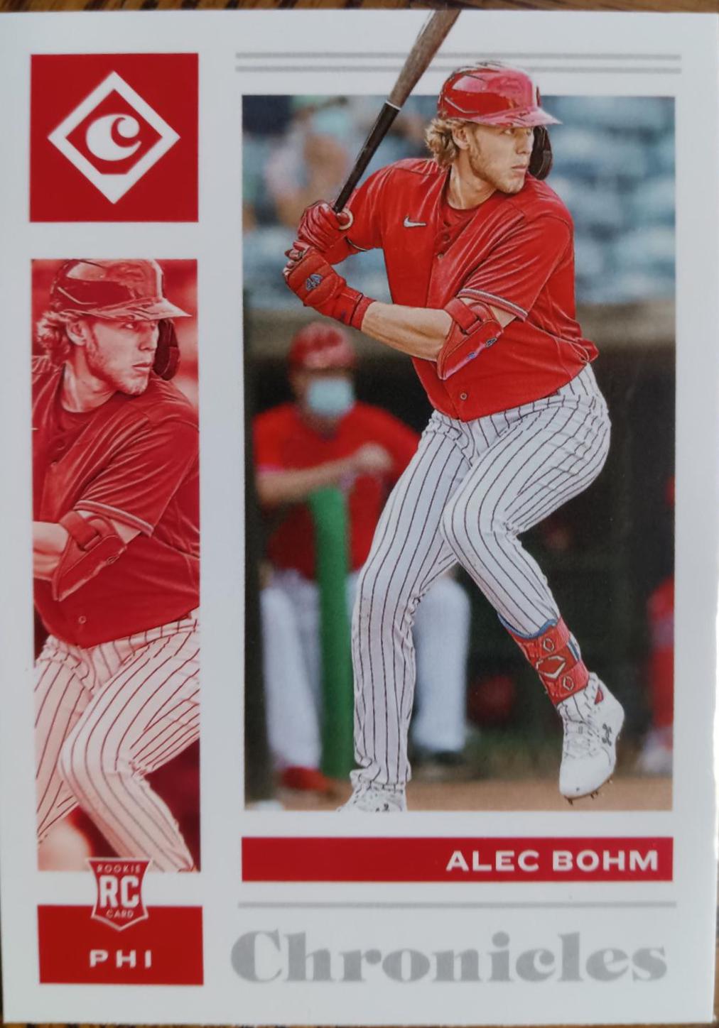 Alec Bohm #1 Baseball Cards 2021 Panini Chronicles