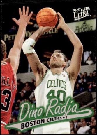 Dino Radja #8 Basketball Cards 1996 Ultra