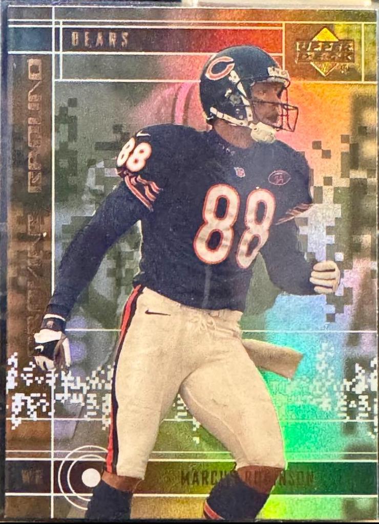 Marcus Robinson #PG1 Football Cards 2000 Upper Deck Proving Ground