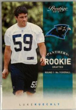 Luke Kuechly #214 Football Cards 2012 Panini Prestige