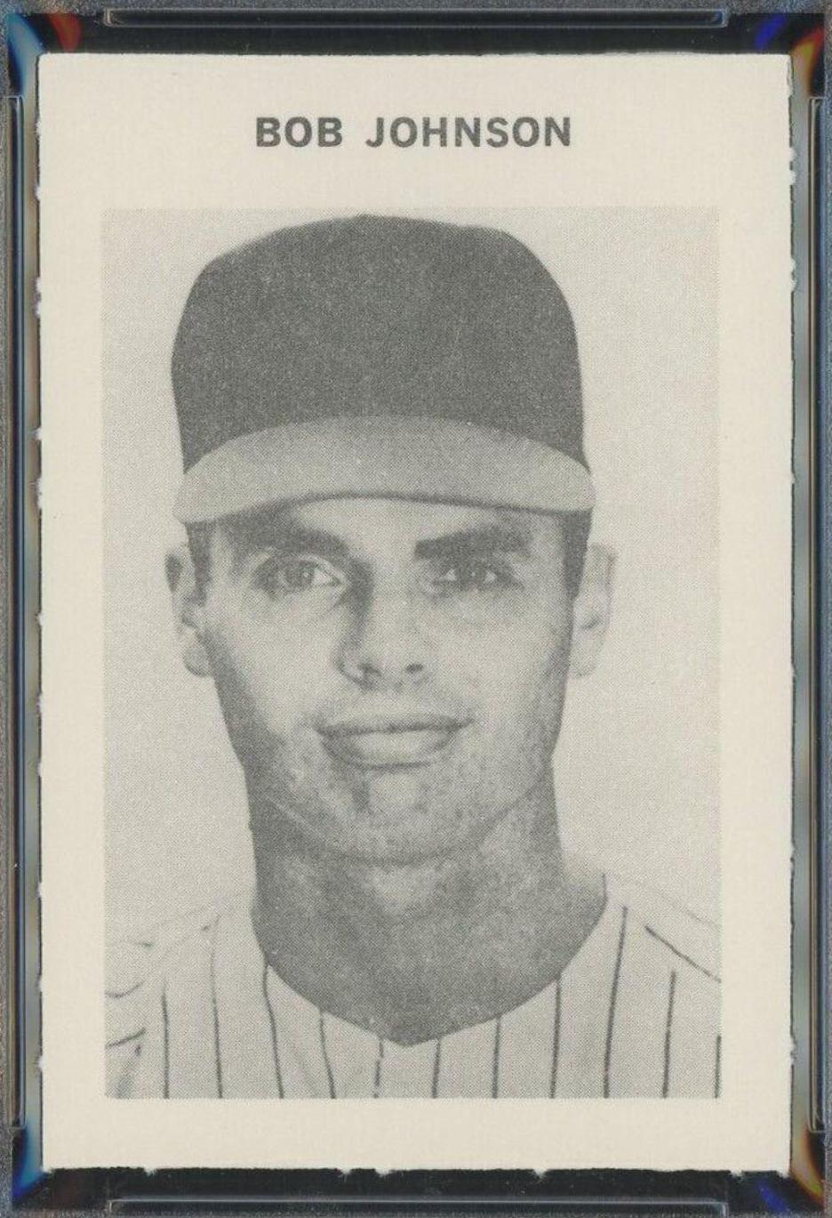 Bob Johnson Baseball Cards 1969 Milton Bradley