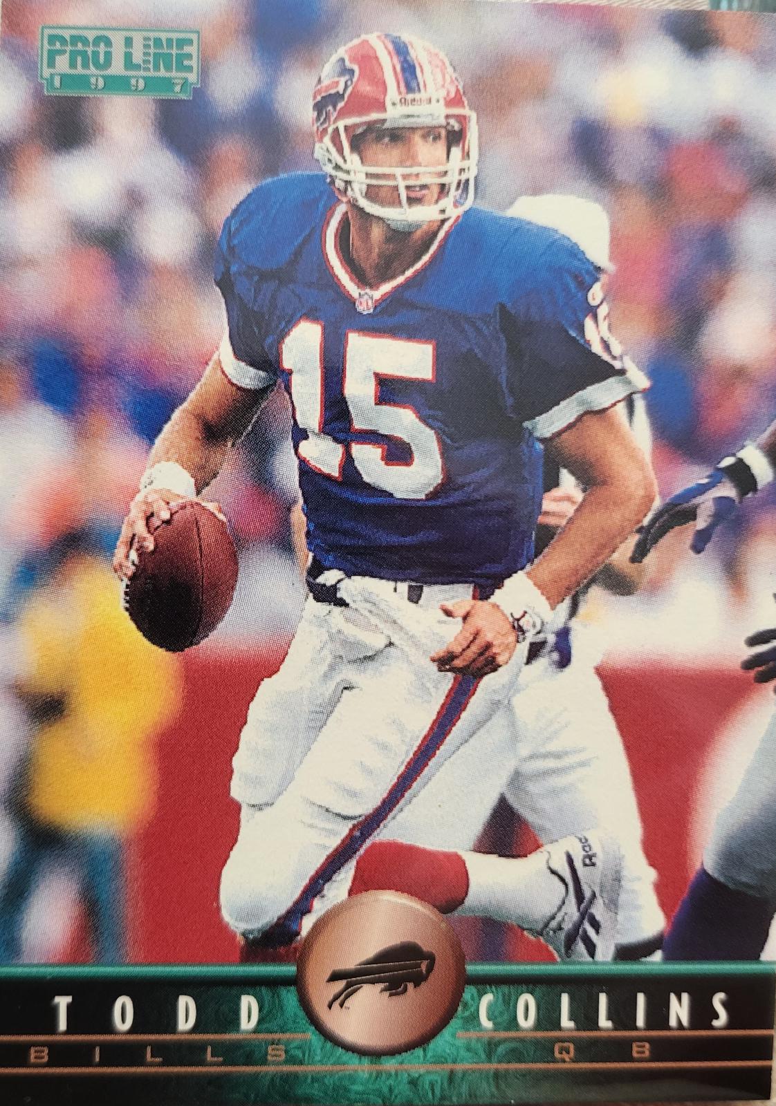 Todd Collins #26 Football Cards 1997 Pro Line