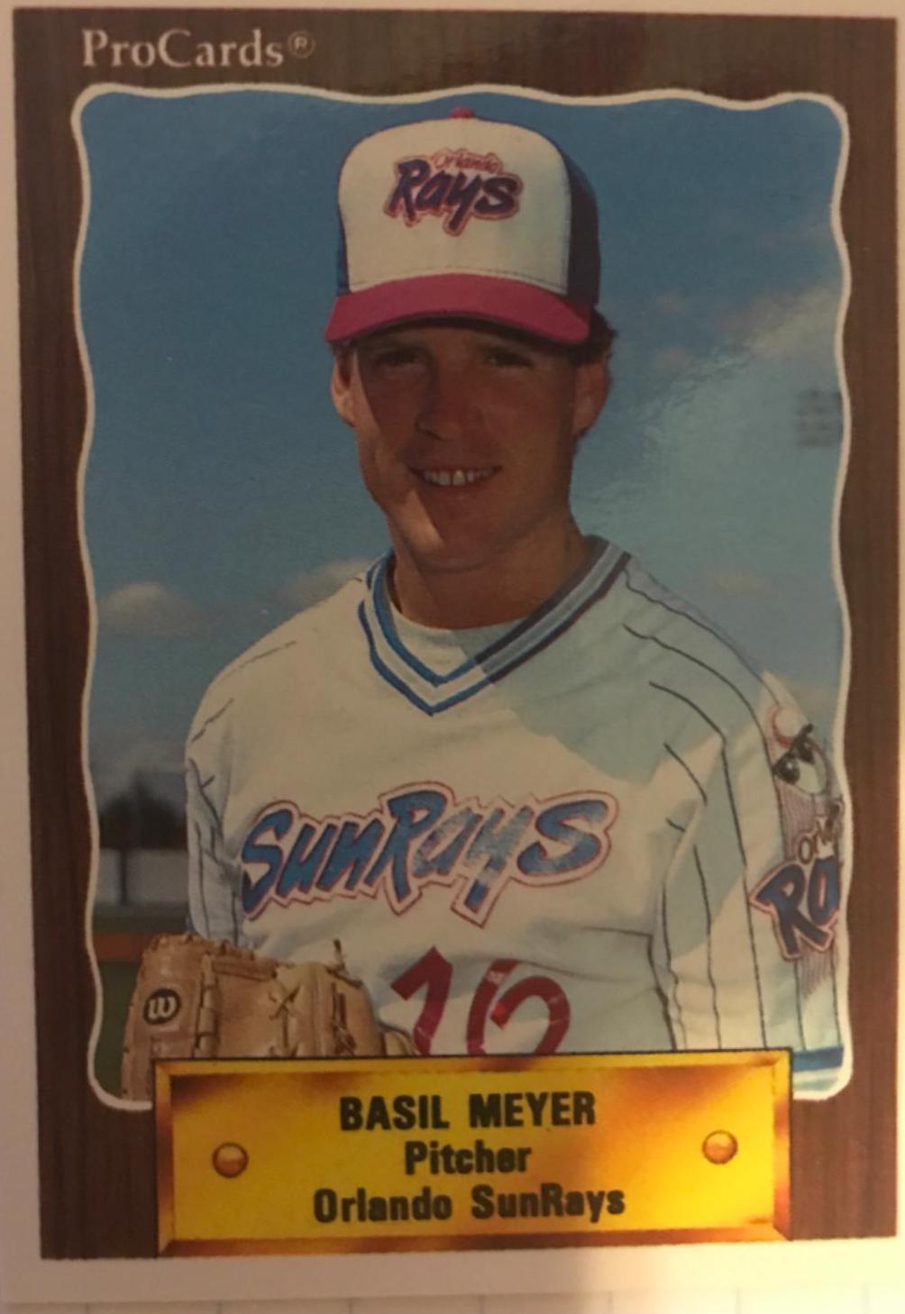 Basil Meyer #1079 Baseball Cards 1990 Procards
