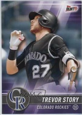 Trevor Story #49 2017 Topps Bunt Baseball