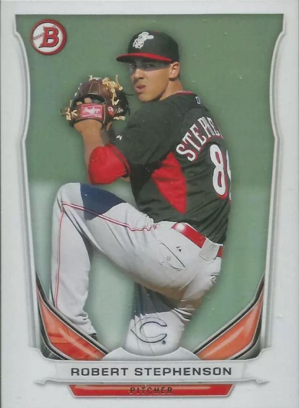 Robert Stephenson #TP-59 2014 Bowman Draft Picks Top Prospects Baseball