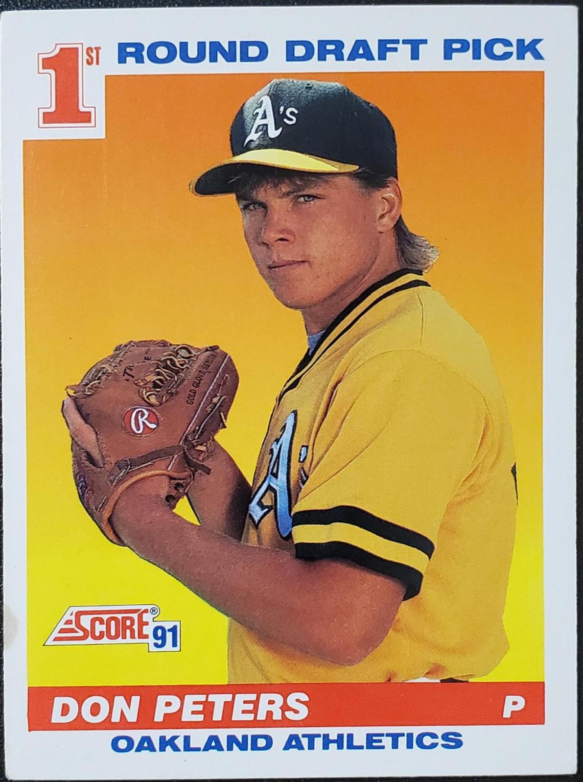 Don Peters #381 Baseball Cards 1991 Score