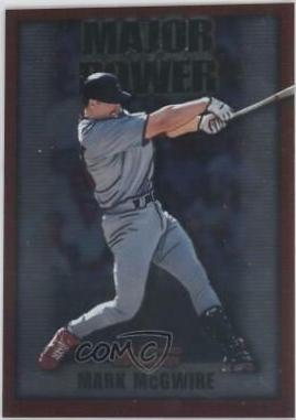 Mark McGwire #MP1 Baseball Cards 2000 Bowman Major Power