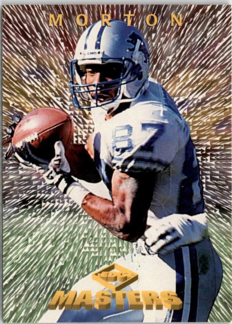 Johnnie Morton #86 Football Cards 1997 Collector's Edge Masters
