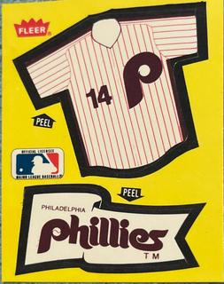 Phillies “Jersey, Pennant Sticker “