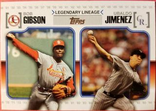 Bob Gibson, Ubaldo Jimenez