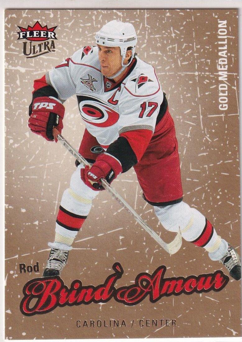 Rod Brind'Amour #22 Hockey Cards 2008 Ultra