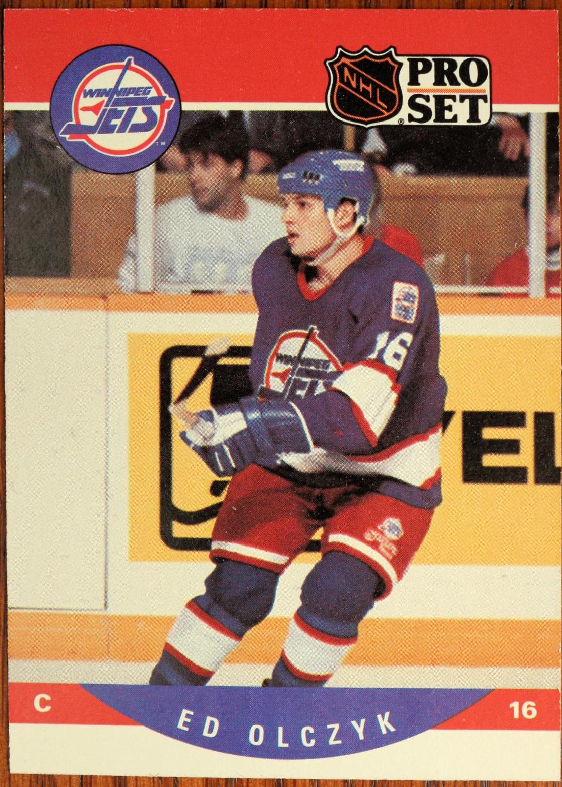 Ed Olczyk #563 Hockey Cards 1990 Pro Set