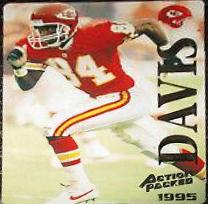 Willie Davis #80 1995 Action Packed Football