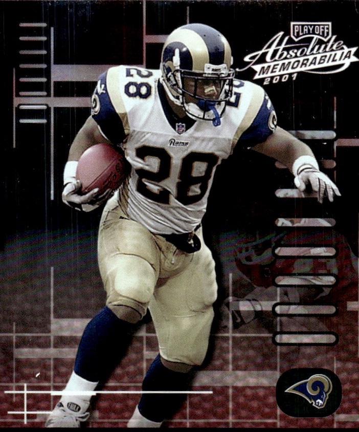 Marshall Faulk #88 2001 Playoff Absolute Memorabilia Football