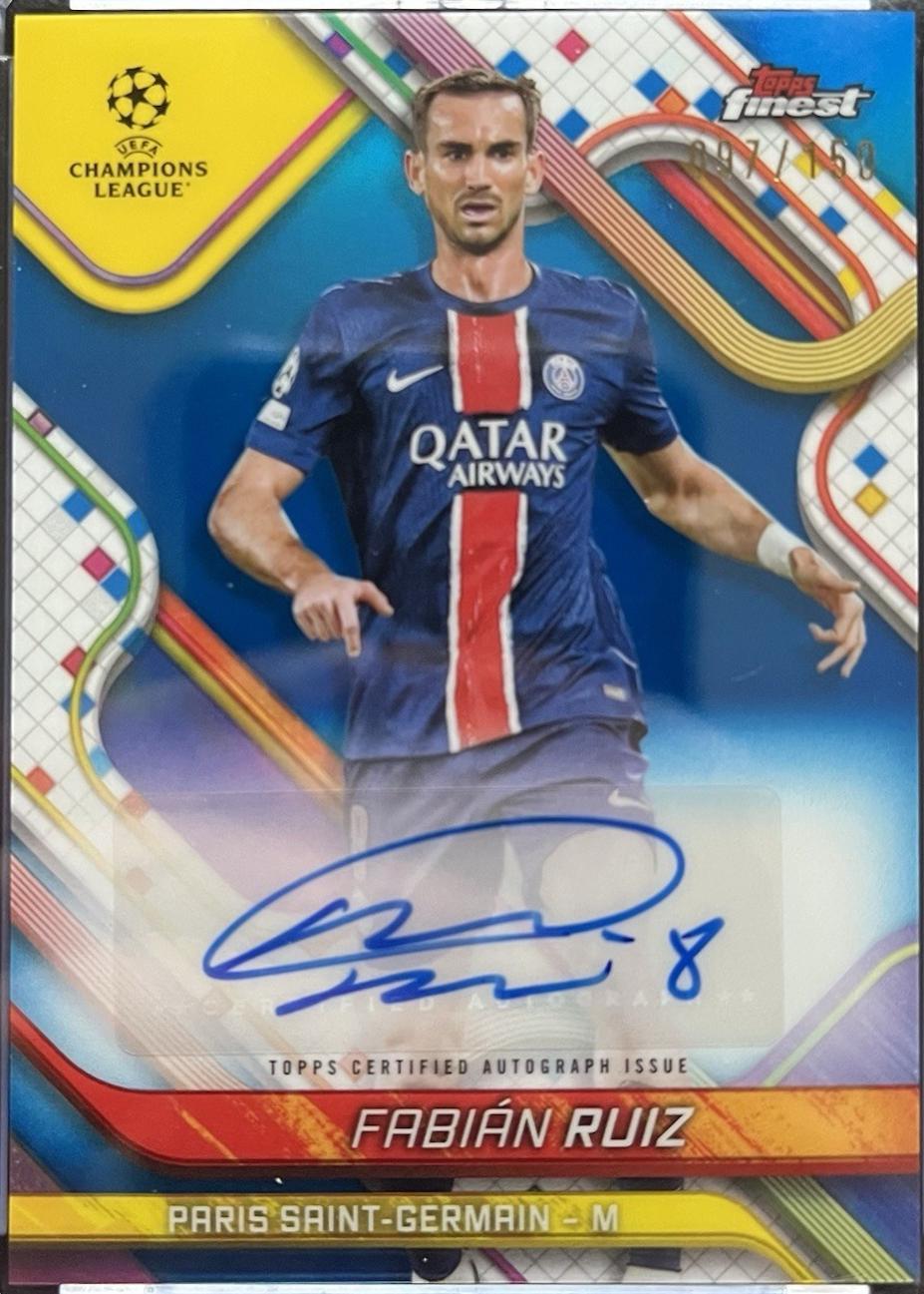 Fabian Ruiz [Blue Refractor] #BA-RZ