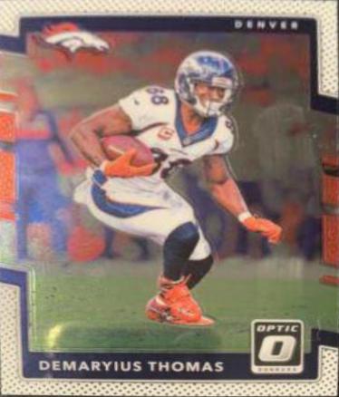 Demaryius Thomas #81 2017 Panini Donruss Optic Football