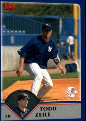 Todd Zeile #T56 Baseball Cards 2003 Topps Chrome