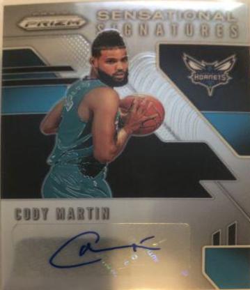 Cody Martin #SS-CMT 2019-20 Panini Prizm Basketball Sensational Signatures