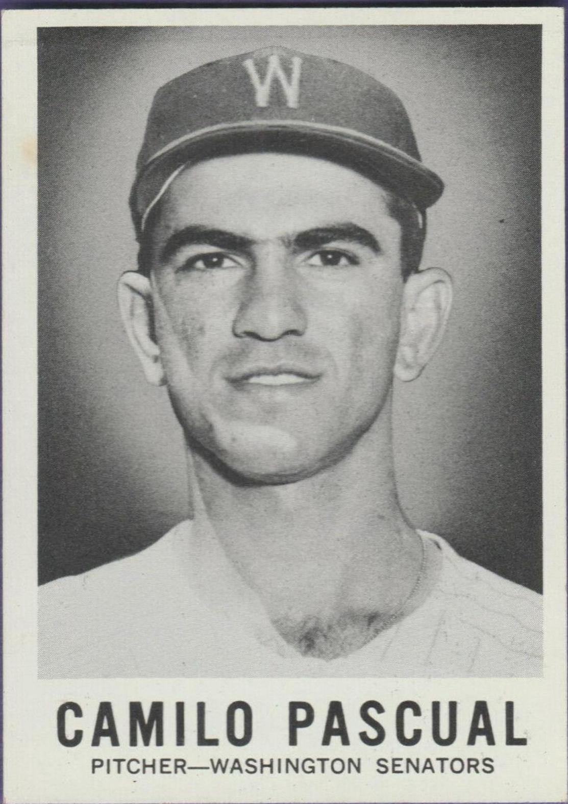 Camilo Pascual #4 Baseball Cards 1960 Leaf