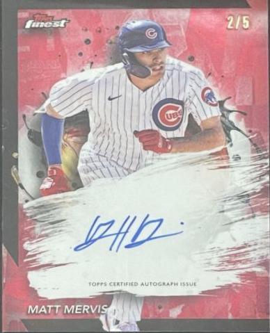 Matt Mervis [Red Lava Refractor] #FA-MM