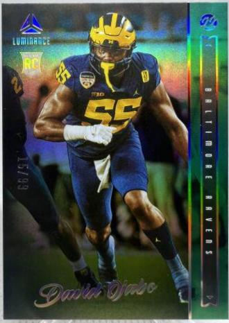 David Ojabo #150 2022 Panini Luminance Football