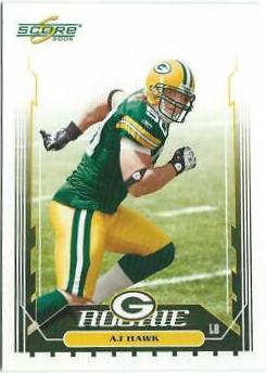 A.J. Hawk #373 2006 Panini Score Football